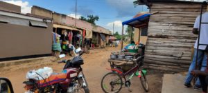 Small shops in Namayumba